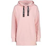 CMP Stretch Fleece Sweatshirt Long Oversize with Hood, Woman, 40, Rose