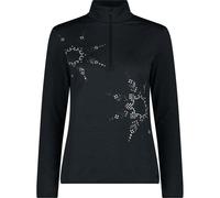 CMP Sweat Damen Rollkragenpullover, schwarz 44