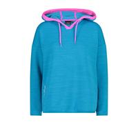 CMP Sweat Fix Hood Damen Kapuzensweater, blau D42