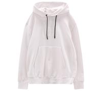 CMP - Sweater Fix Hood - Hoodie, Gr. L, weiß (Bianco)