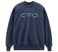 CMP - Sweater with Logo - Pullover, Gr. L, blau (Infinity)