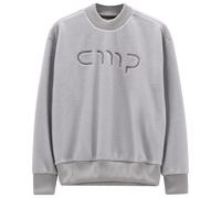 CMP - Sweater with Logo - Pullover, Gr. M, grau (Vapor)