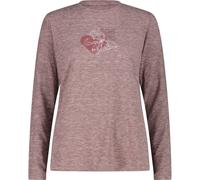 CMP T-Shirt Damen Longsleeve, rot D38