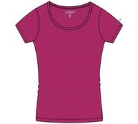 CMP - Women's Jacquard S/S T-Shirt - Funktionsshirt, Gr. XL 44, rosa (Magenta)