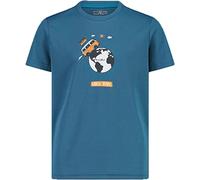 CMP Kinder Piquet T-Shirt (Größe 110, blau)