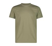 CMP T-Shirt mit Rundhalsausschnitt, Dry Function, einfarbig, für Herren, 39T7117, Sage, 54