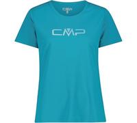 CMP T-Shirt mit Rundhalsausschnitt Dry Function mit Logo Damen 39t5676p, L915 Tiffany, 46
