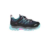 CMP Campagnolo Kinder-Wanderschuhe Rigel Low WP – wasserdicht, blau/aquablau Größe 28