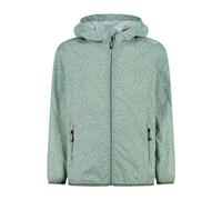 CMP Unisex Kinder Giacca Da Pioggia Bambini Con Cappuccio Fisso Regenjacke, Jade, 110 EU