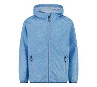 CMP Unisex Kinder Giacca Da Pioggia Bambini Con Cappuccio Fisso Regenjacke, Sky, 140 EU
