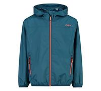 CMP - Kinder Regenjacke mit fester Kapuze, Bluesteel, 164