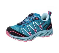 CMP Unisex Kinder Kids Altak Trail Shoes Wp 2.0 Wanderschuh, Blaugrün, glänzend