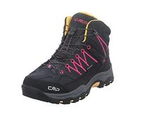 CMP Unisex Kinder Kids Rigel Mid Trekking Shoes Wp Trekking-Schuhe, Anthracite Bougainvillea, 35 EU