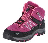 CMP Unisex Kinder Kids Rigel Mid Trekking Shoes Wp Trekking-Schuhe, Berry Pink Fluo, 33 EU