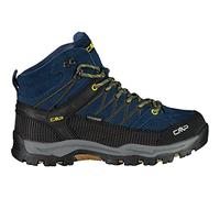 CMP - Kid's Rigel Mid Trekking Shoes Waterproof - Wanderschuhe, Gr. 31, blau (BlueInk/Yellow)