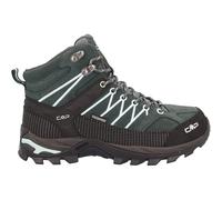 CMP Unisex Kinder Kids Rigel Mid Trekking Shoes WpTrekking-Schuhe | Clima Protect, rockene Füße, atmungsaktiv, griffige Sohle, schnelles Schnüren, stabiler Knöchelhalt, Lederschuhe, Outdoor