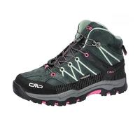 CMP Unisex Kinder Kids Rigel Mid Trekking Shoes WpTrekking-Schuhe | Clima Protect, rockene Füße, atmungsaktiv, griffige Sohle, schnelles Schnüren, stabiler Knöchelhalt, Lederschuhe, Outdoor