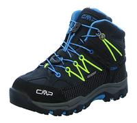 CMP Unisex Kinder Kids Rigel Mid Trekking Shoes WpTrekking-Schuhe | Clima Protect, rockene Füße, atmungsaktiv, griffige Sohle, schnelles Schnüren, stabiler Knöchelhalt, Lederschuhe, Outdoor