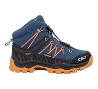 CMP Unisex Kinder Kids Rigel Mid Trekking Shoes WpTrekking-Schuhe | Clima Protect, rockene Füße, atmungsaktiv, griffige Sohle, schnelles Schnüren, stabiler Knöchelhalt, Lederschuhe, Outdoor