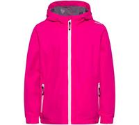 CMP Unisex Kinder Reißfeste Für Mit Fester Kapuze Regenjacke, Fuchsia, 176 EU
