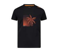 CMP Jungen T-Shirt KID T-SHIRT 30T9364-93UR 98 Antracite-Flame