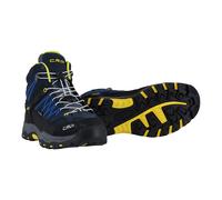 CMP Wanderschuh Rigel Mid WP (wasserdicht) dunkelblau/gelb Kinder, Größe Euro (US) 30 (12,5)