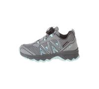 CMP Kids Aksa Fitgo Fast Hiking Shoes WP cemento_acqua (84US) 28