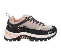 CMP - Women's Rigel 2.0 Low Trekking Shoes WP - Multisportschuhe, Gr. 37, schwarz (Sabbia/Salmone)