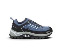 CMP - Women's Rigel 2.0 Low WP Trekking Shoes - Multisportschuhe, Gr. 40, schwarz (Space/SkyBlue)