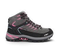 CMP Wanderschuhe Rigel 2.0 Mid WP (Veloursleder, wasserdicht) grau/rosa Mädchen, Größe Euro (US) 38 (6)