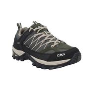 CMP Wanderschuhe Rigel Low WP (Trekking, wasserdicht) dunkelgrau/grün Herren, Größe Euro (US) 44 (10,5)