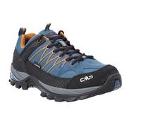 CMP Wanderschuhe Rigel Low WP (Trekking, wasserdicht) oceanblau/orange Herren, Größe Euro (US) 43 (10)