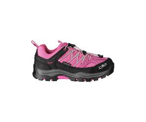 CMP Wanderschuhe Rigel Low WP (Trekking, wasserdicht) rosa Mädchen, Größe Euro (US) 33 (1,5)