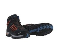 CMP Wanderschuhe Rigel Mid Trekking WP (wasserdicht) dunkelgrau/orange Herren, Größe Euro (US) 44 (10,5)