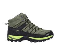 CMP Wanderschuhe Rigel Mid Trekking WP (Trekking, wasserdicht) khakigrün/lime/schwarz Herren, Größe Euro (US) 45 (11,5)