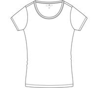 CMP Woman CO T-shirt bianco (A001) 44