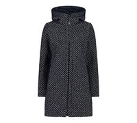 CMP Woman Coat FIX Hood black blue (N950) 38