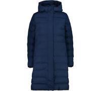 Wintermantel CMP "WOMAN COAT FIX HOOD", Damen, Gr. 48, blau ink, Obermaterial: 100% Polyester. Futter: 100% Polyester. Wattierung: 100% Polyester, Mäntel Wintermantel, wärmend & winddicht & wasserabwe