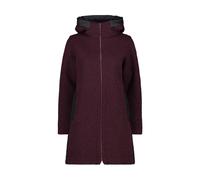CMP Damen Kapuzensweat WOMAN COAT FIX HOOD BURGUNDY 42 (8058949310676)