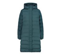 CMP WOMAN COAT FIX HOOD trek green 42