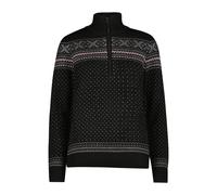 CMP Woman Fleece Sweat Knitted nero (U901) 38