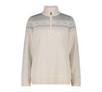 Cmp 7h86506 Half Zip Sweater Beige 2XS Frau White
