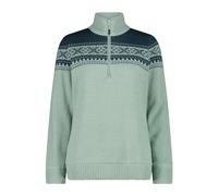 CMP Woman Fleece Sweat Knitted WP jade (E421) 40