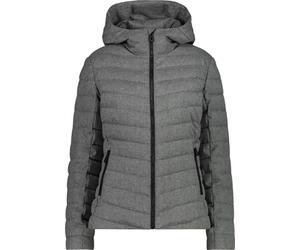 CMP WOMAN JACKET FIX HOOD Damen Daunenjacke grau 36