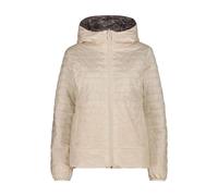 CMP Damen Reverse Hoodie Jacke (Größe M, beige)