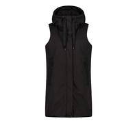 CMP Woman Long Vest FIX Hood nero (U901) 44