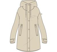 CMP Woman Parka FIX Hood cream (P322) 40