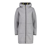 CMP Woman Parka FIX Hood fumo mel.-nero (48UH) 38