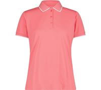 CMP - Women's Polo Stretch Piquet - Polo-Shirt, Gr. XXS 34, rosa (Coral)