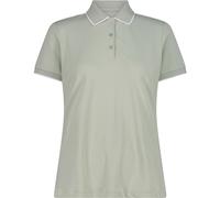 CMP - Women's Polo Stretch Piquet - Polo-Shirt, Gr. XXS 34, grau (Pistacchio)